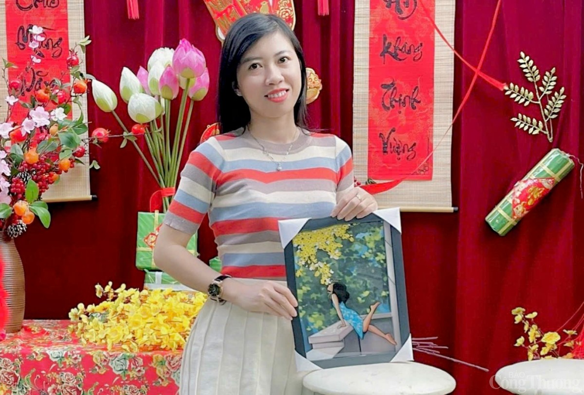 Cô gái ở Kon Tum 'vẽ' sắc màu cuộc sống bằng tranh giấy xoắn Cô gái ở Kon Tum 'vẽ' sắc màu cuộc sống bằng tranh giấy xoắn