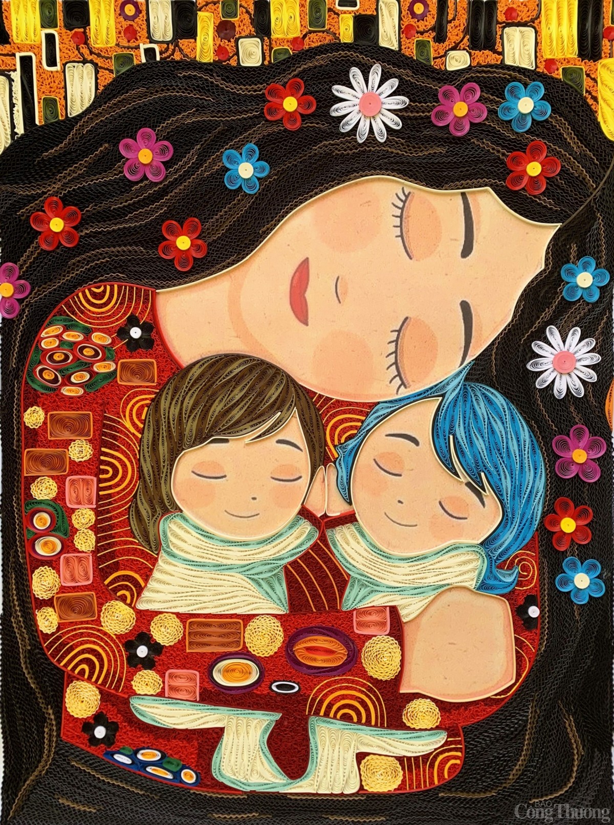 Cô gái ở Kon Tum 'vẽ' sắc màu cuộc sống bằng tranh giấy xoắn Cô gái ở Kon Tum 'vẽ' sắc màu cuộc sống bằng tranh giấy xoắn