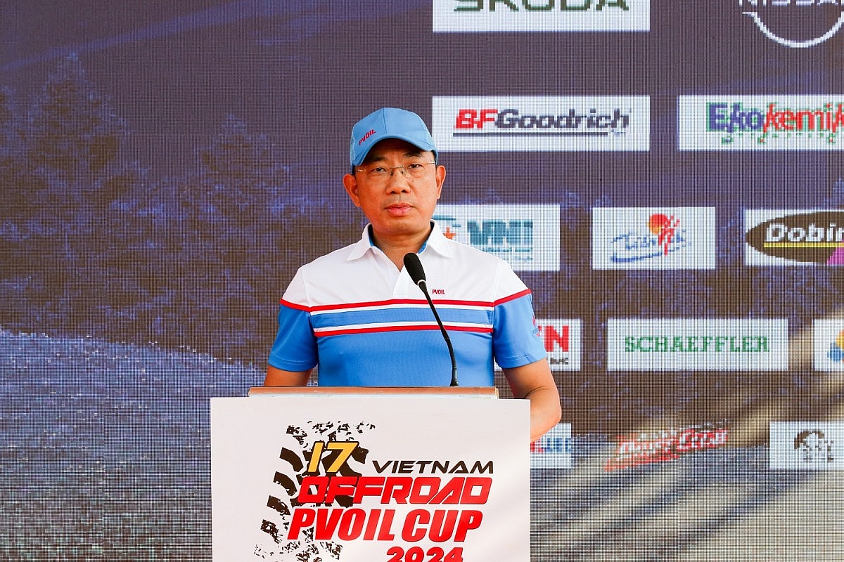 Ông Cao Hoài Dương, Chủ tịch HĐQT Tổng công ty Dầu Việt Nam (PVOIL) phát biểu tại lễ khai mạc PVOIL VOC 2024 Ông Cao Hoài Dương, Chủ tịch HĐQT Tổng công ty Dầu Việt Nam (PVOIL) phát biểu tại lễ khai mạc PVOIL VOC 2024