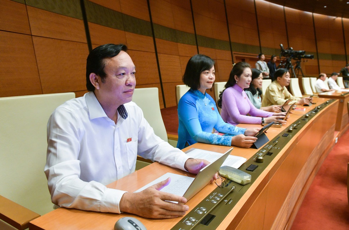 Quốc hội họp phiên toàn thể chiều 4/11 Quốc hội họp phiên toàn thể chiều 4/11