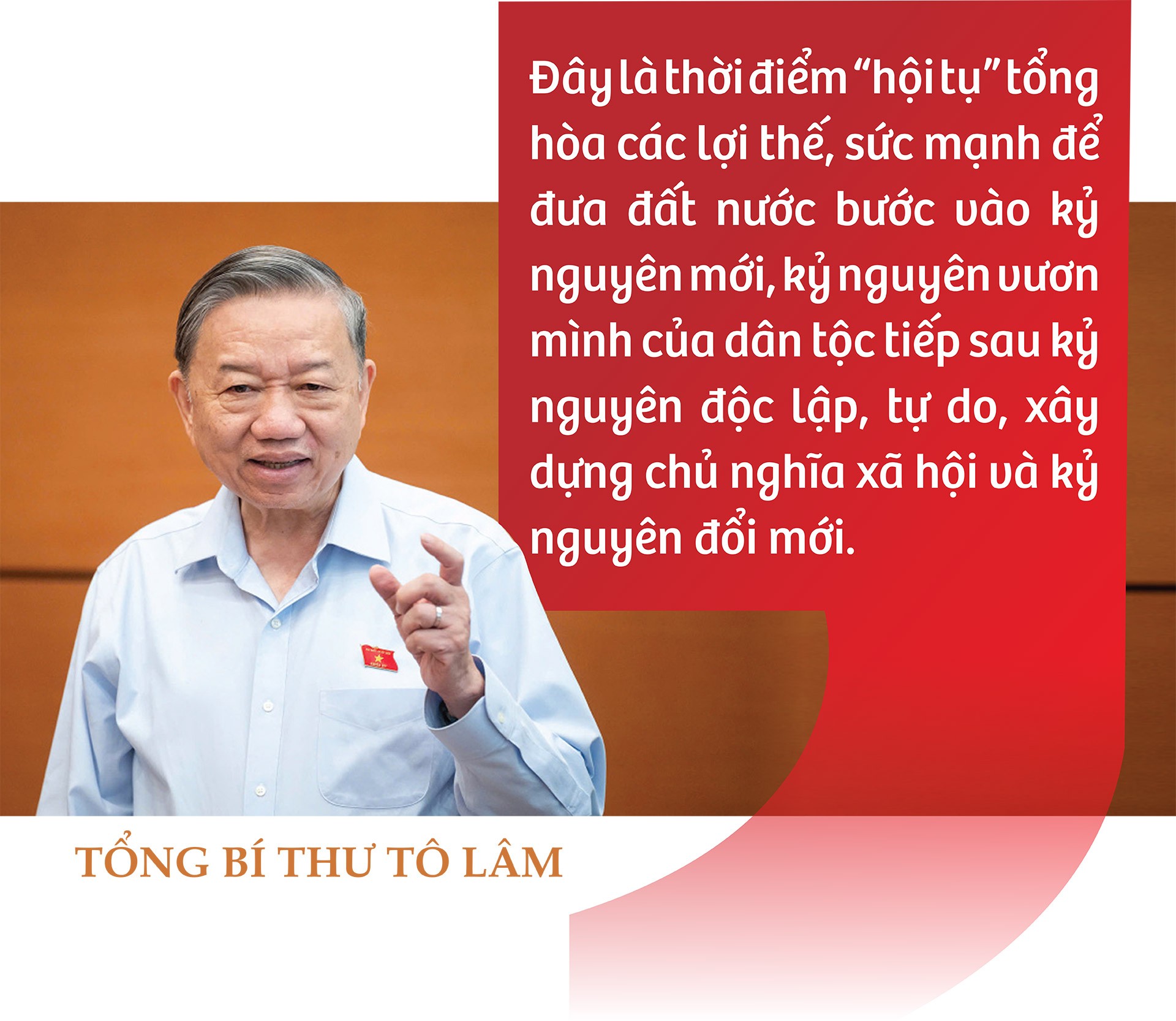 Nội dung chuyên đề của Tổng Bí thư Tô Lâm về Kỷ nguyên mới, kỷ nguyên vươn mình Nội dung chuyên đề của Tổng Bí thư Tô Lâm về Kỷ nguyên mới, kỷ nguyên vươn mình