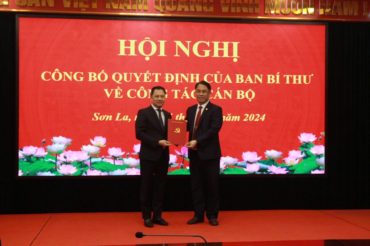 Sơn La có tân Phó Bí thư Tỉnh uỷ Sơn La có tân Phó Bí thư Tỉnh uỷ