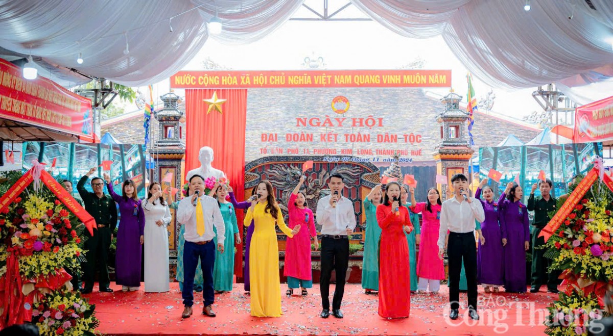 Uỷ viên Bộ Chính trị Nguyễn Xuân Thắng tham dự Ngày hội Đại đoàn kết tại Thừa Thiên Huế Uỷ viên Bộ Chính trị Nguyễn Xuân Thắng tham dự Ngày hội Đại đoàn kết tại Thừa Thiên Huế