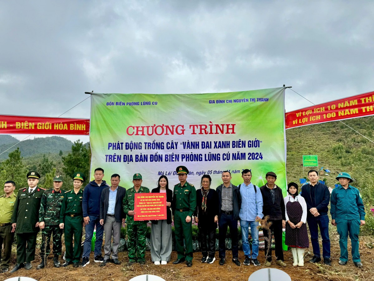 Bộ đội Biên phòng tỉnh Hà Giang: Xây dựng vành đai xanh biên giới Bộ đội Biên phòng tỉnh Hà Giang: Xây dựng vành đai xanh biên giới
