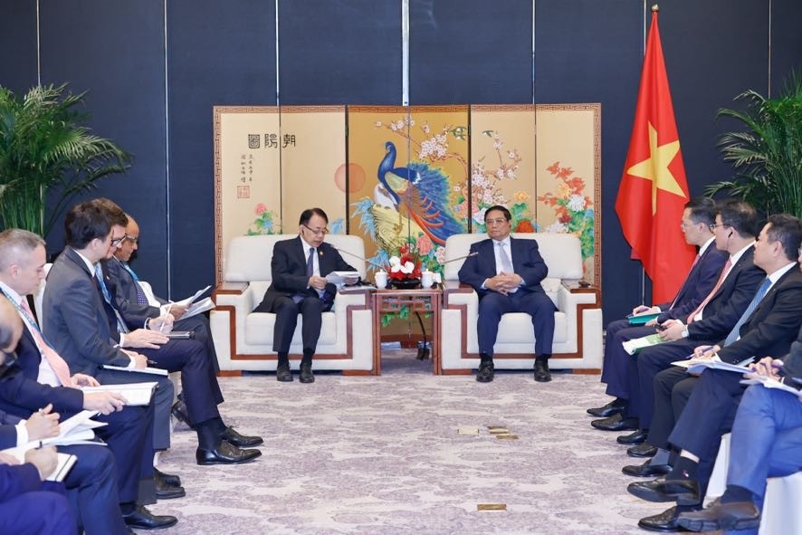 Chủ tịch ADB đánh giá cao vai trò quan trọng của Việt Nam trong hợp tác tiểu vùng Mekong với vai trò là một trong những quốc gia sáng lập cơ chế Hợp tác kinh tế tiểu vùng Mekong mở rộng với sự hỗ trợ của ADB - Ảnh: VGP/Nhật Bắc Chủ tịch ADB đánh giá cao vai trò quan trọng của Việt Nam trong hợp tác tiểu vùng Mekong với vai trò là một trong những quốc gia sáng lập cơ chế Hợp tác kinh tế tiểu vùng Mekong mở rộng với sự hỗ trợ của ADB - Ảnh: VGP/Nhật Bắc