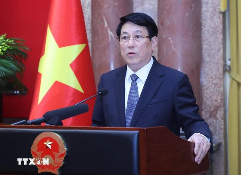 Chủ tịch nước Lương Cường. (Ảnh: Lâm Khánh/TTXVN) Chủ tịch nước Lương Cường. (Ảnh: Lâm Khánh/TTXVN)