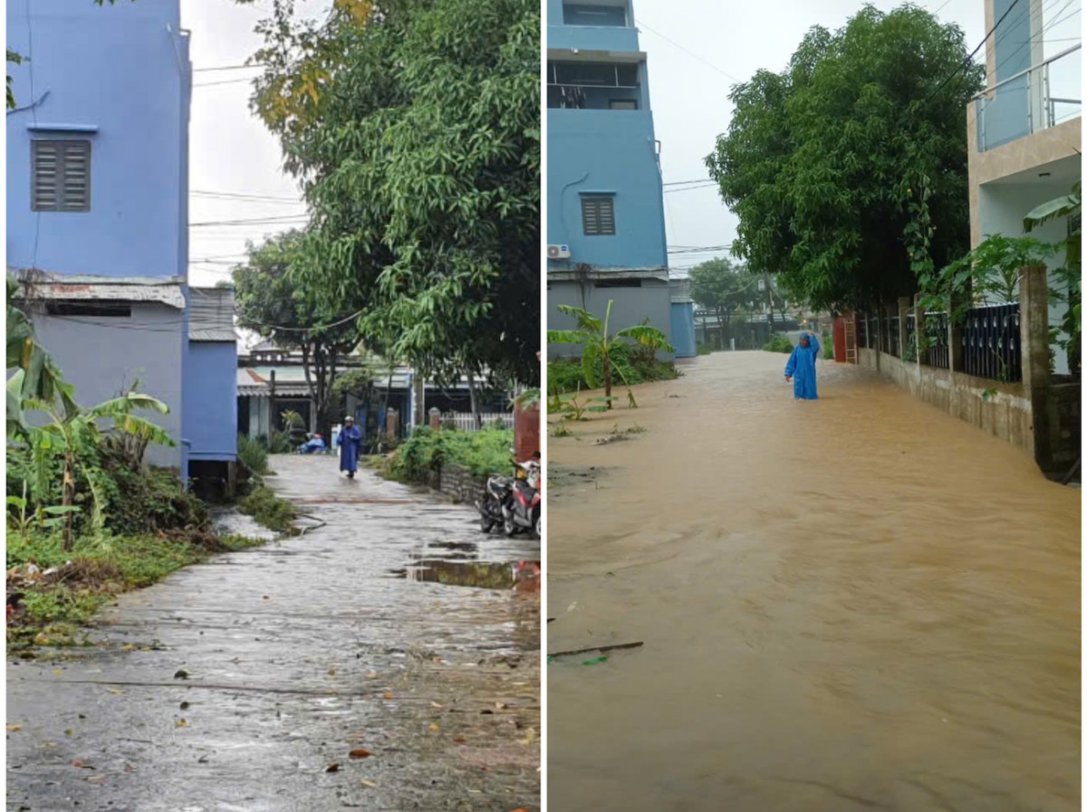 Đà Nẵng: Người dân thấp thỏm, lo lắng sống dưới chân đập Hố Dư Đà Nẵng: Người dân thấp thỏm, lo lắng sống dưới chân đập Hố Dư