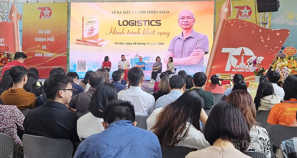 lễ ra mắt, giới thiệu cuốn sách ‘Logistics - Hành trình khát vọng’ của tác giả Trần Thanh Hải – Phó cục trưởng Cục Xuất nhập khẩu (Bộ Công Thương). lễ ra mắt, giới thiệu cuốn sách ‘Logistics - Hành trình khát vọng’ của tác giả Trần Thanh Hải – Phó cục trưởng Cục Xuất nhập khẩu (Bộ Công Thương).