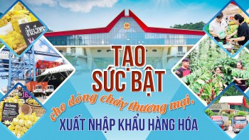 Tạo sức bật cho 'dòng chảy' thương mại, xuất nhập khẩu hàng hóa