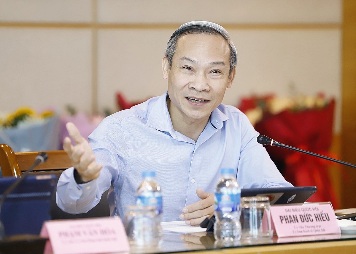 Đại biểu Phan Đức Hiếu - Ủy viên Thường trực Ủy ban kinh tế Quốc hội. Ảnh: Phạm Hưng. Đại biểu Phan Đức Hiếu - Ủy viên Thường trực Ủy ban kinh tế Quốc hội. Ảnh: Phạm Hưng.