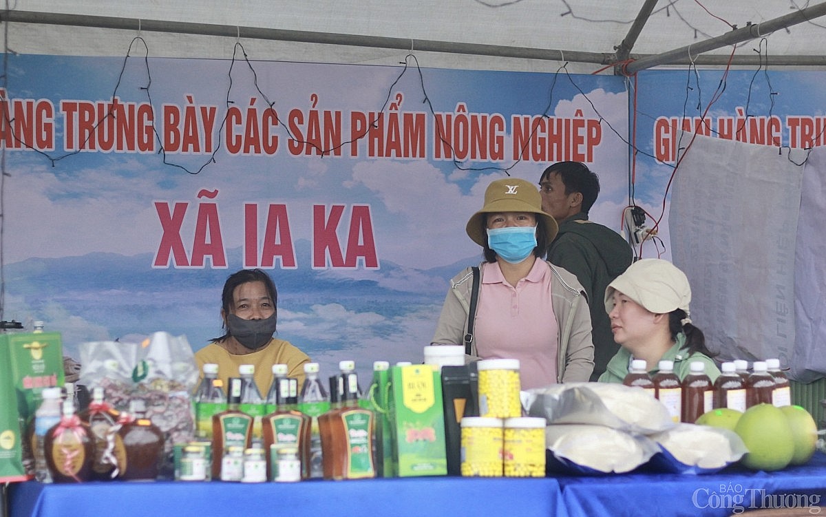 Gia Lai: Nâng tầm sản vật địa phương thông qua phiên chợ nông sản an toàn