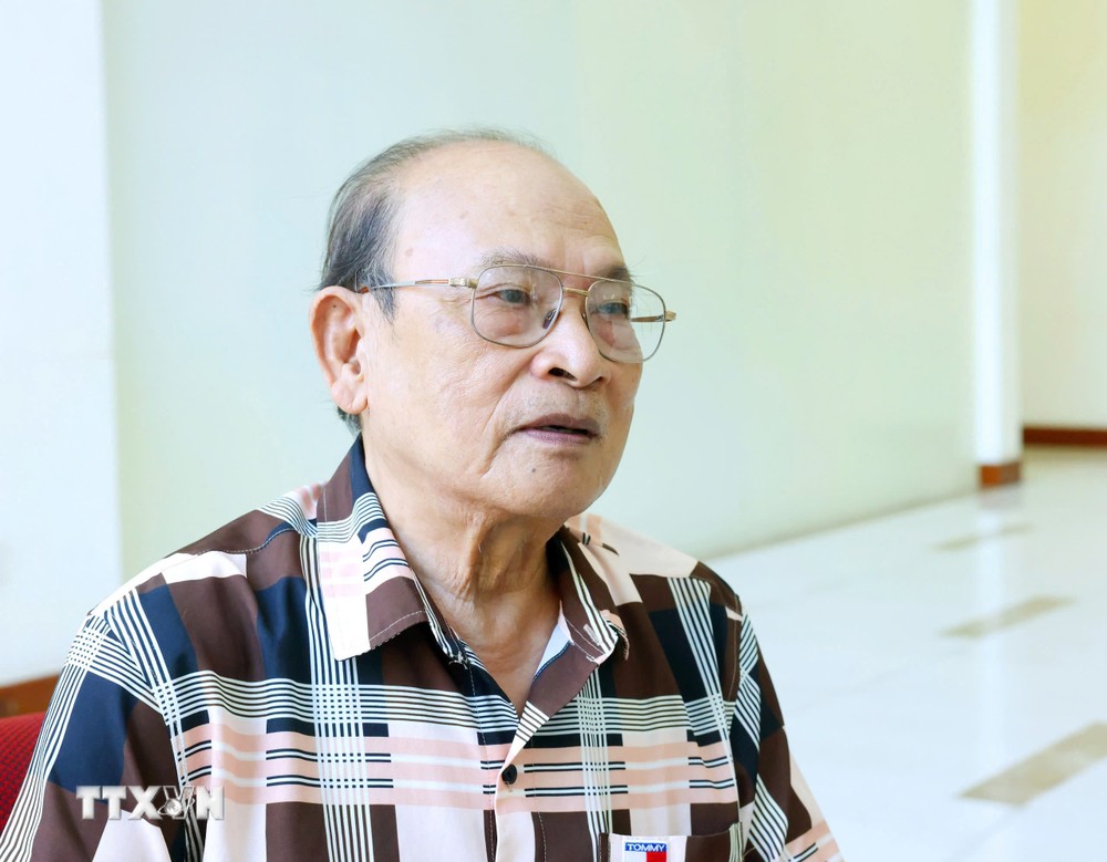 Ông Trần Đình Thảo, nguyên Phó trưởng Ban tin trong nước, nguyên Phó Tổng Biên tập các Báo Tin tức, Báo Le Courrier du Vietnam, Thông tấn xã Việt Nam. (Ảnh: TTXVN) ttxvn_tran_dinh_thao.jpg