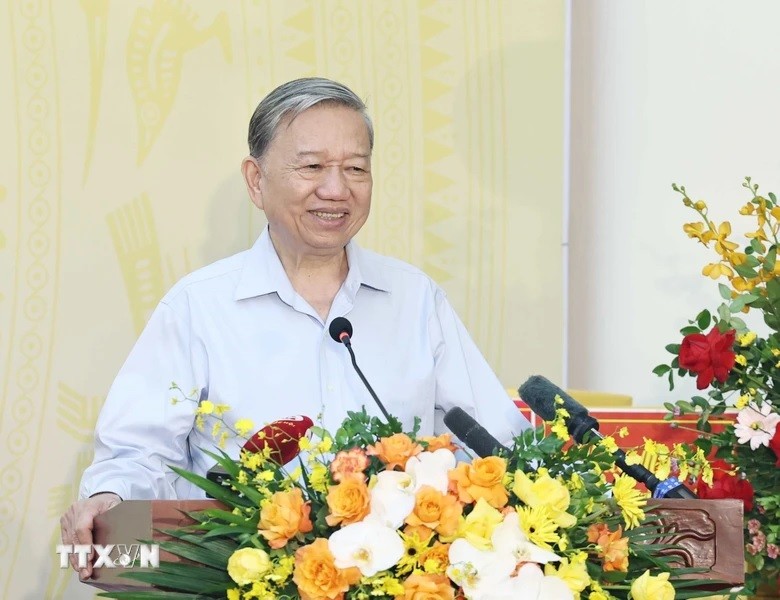 Tổng Bí thư Tô Lâm phát biểu Tổng Bí thư Tô Lâm phát biểu