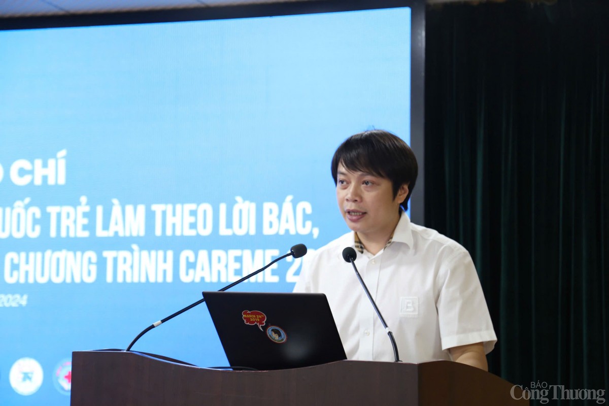 Phó Chủ tịch, Tổng Thư ký Hội Thầy thuốc trẻ Việt Nam Nguyễn Hữu Tú báo cáo tổng kết Hành trình Thầy thuốc trẻ tình nguyện vì sức khoẻ cộng đồng năm 2024 Phó Chủ tịch, Tổng Thư ký Hội Thầy thuốc trẻ Việt Nam Nguyễn Hữu Tú báo cáo tổng kết Hành trình Thầy thuốc trẻ tình nguyện vì sức khoẻ cộng đồng năm 2024