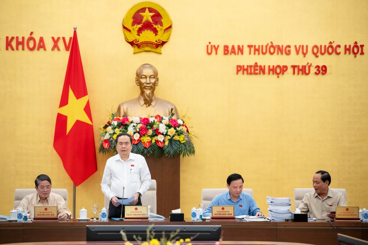 Khai mạc phiên họp thứ 39 của Uỷ ban Thường vụ Quốc hội Khai mạc phiên họp thứ 39 của Uỷ ban Thường vụ Quốc hội