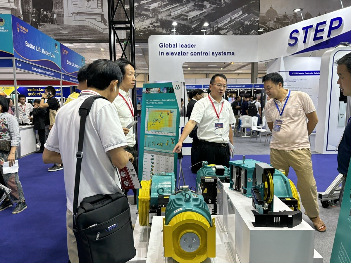 Nhiều công nghệ hiện đại được ứng dụng trong ngành thang máy ở Việt Nam