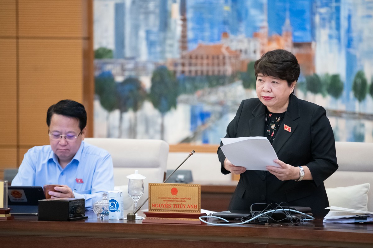 Chủ nhiệm Ủy ban Xã hội Nguyễn Thúy Anh Chủ nhiệm Ủy ban Xã hội Nguyễn Thúy Anh