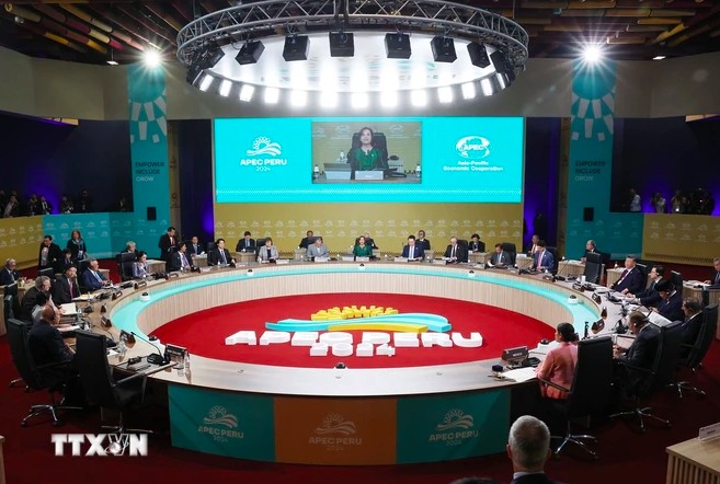 Các lãnh đạo dự Hội nghị Cấp cao APEC lần thứ 31 với chủ đề