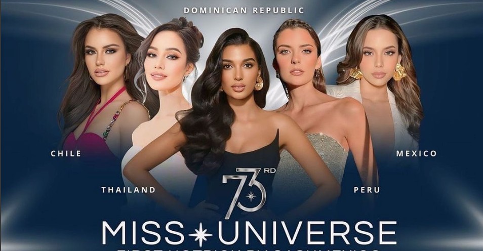 Chung kết Miss Universe (Hoa hậu Hoàn vũ) đang diễn ra tại Mexico. Ảnh minh hoạ