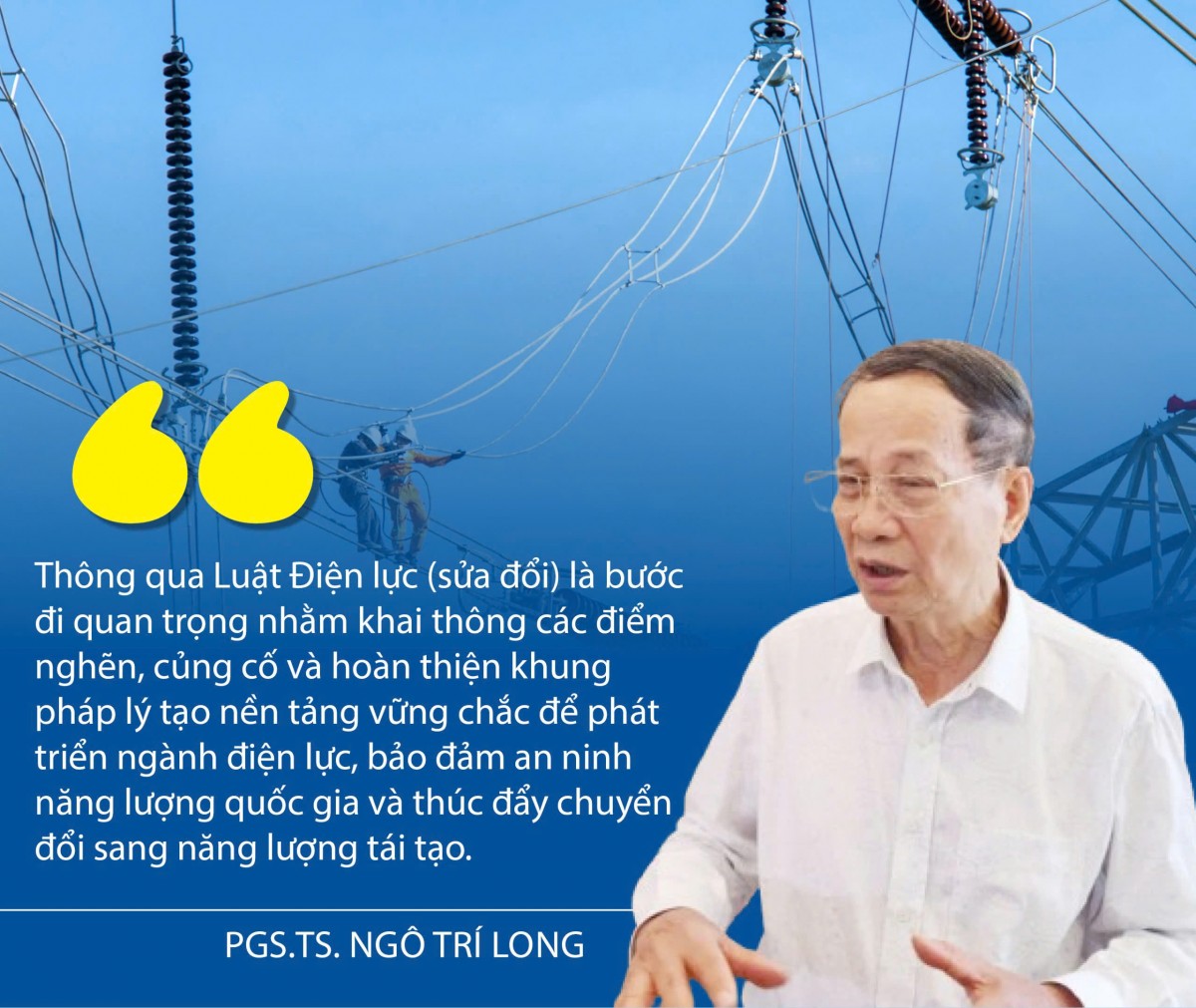 Luật Điện lực (sửa đổi): Các chuyên gia, nhà quản lý, Đại biểu Quốc hội nói gì? (Bài 3) Luật Điện lực (sửa đổi): Các chuyên gia, nhà quản lý, Đại biểu Quốc hội nói gì? (Bài 3)