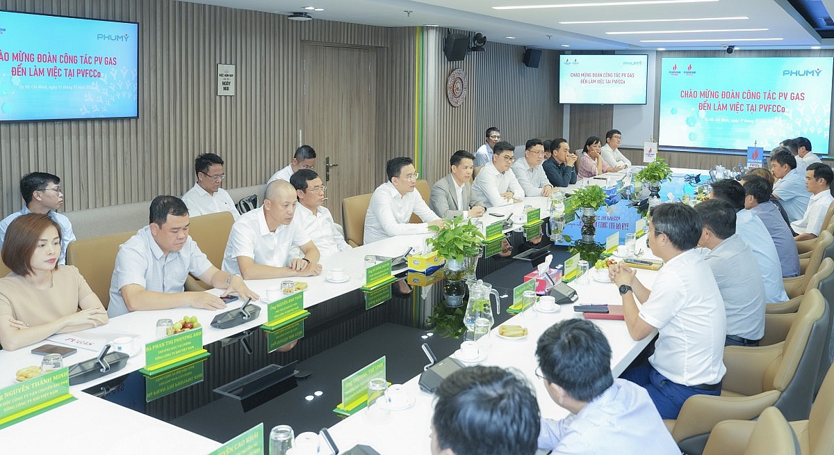 Toàn cảnh buổi làm việc của PV GAS và PVFCCo Toàn cảnh buổi làm việc của PV GAS và PVFCCo