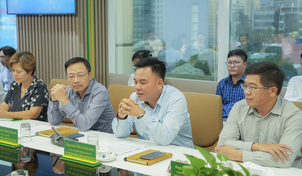 Chủ tịch PVFCCo phát biểu Chủ tịch PVFCCo phát biểu