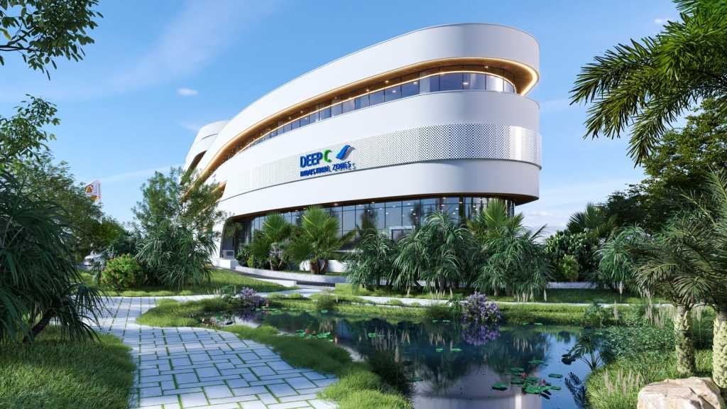 Khu công nghiệp DEEP C trên địa bàn TX Quảng Yên được thực hiện theo hướng khu công nghiệp sinh thái. Khu công nghiệp DEEP C trên địa bàn TX Quảng Yên được thực hiện theo hướng khu công nghiệp sinh thái.