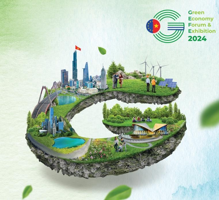 Ra mắt “Báo cáo Diễn đàn và Triển lãm Kinh tế Xanh 2024”