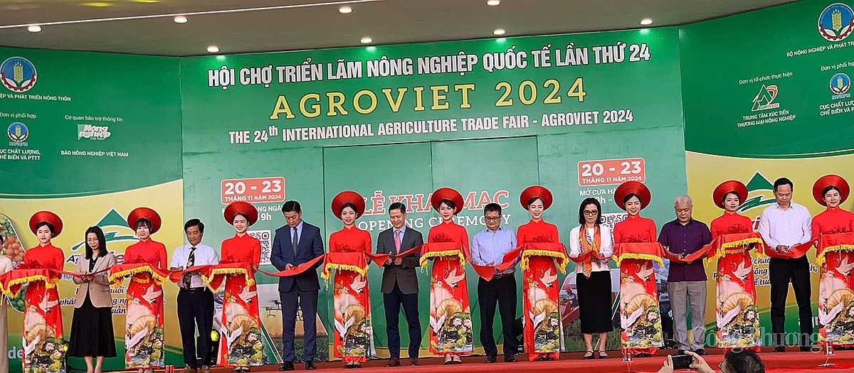 Khai mạc Hội chợ triển lãm Nông nghiệp Quốc tế AgroViet 2024 Khai mạc Hội chợ triển lãm Nông nghiệp Quốc tế AgroViet 2024
