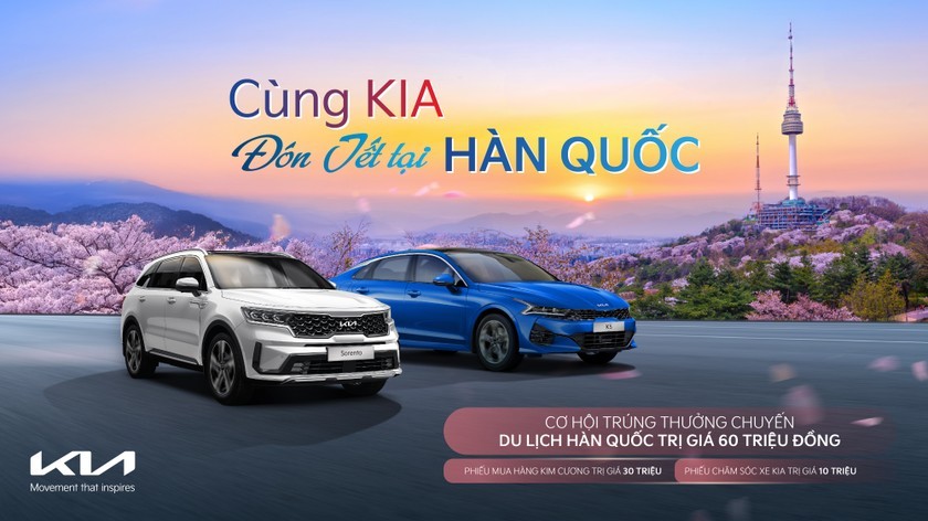 Kia K5 và Kia Sorento ưu đãi đặc biệt gần nửa tỷ đồng Kia K5 và Kia Sorento ưu đãi đặc biệt gần nửa tỷ đồng