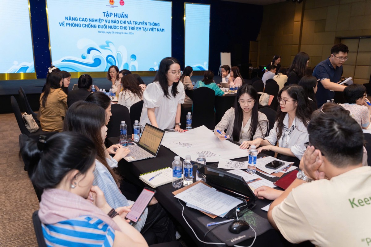 Tăng cường truyền thông hơn nữa về công tác phòng chống đuối nước cho trẻ em Tăng cường truyền thông hơn nữa về công tác phòng chống đuối nước cho trẻ em