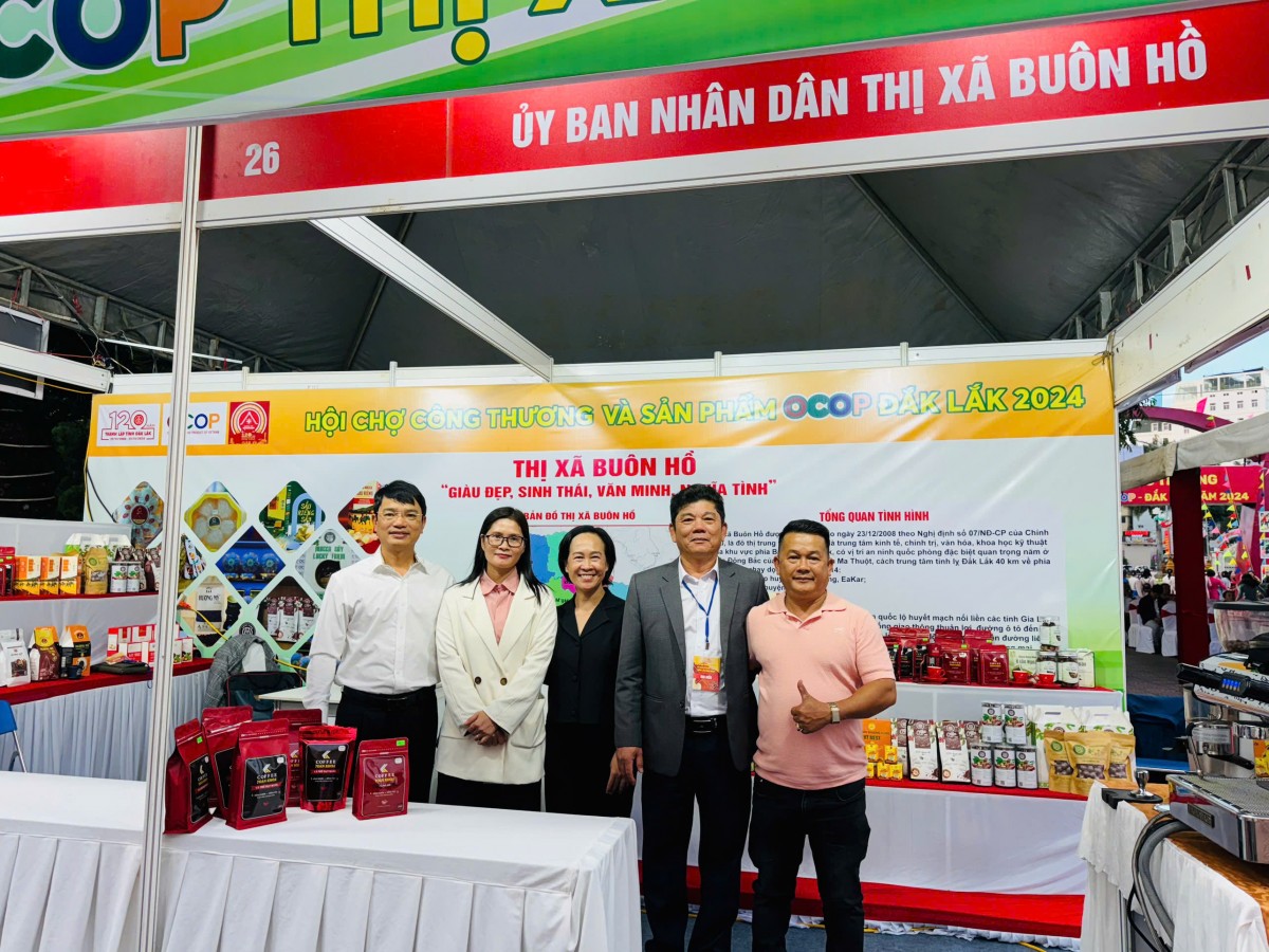 Đắk Lắk: Sản phẩm OCOP ngày càng khẳng định giá trị trên thị trường Đắk Lắk: Sản phẩm OCOP ngày càng khẳng định giá trị trên thị trường