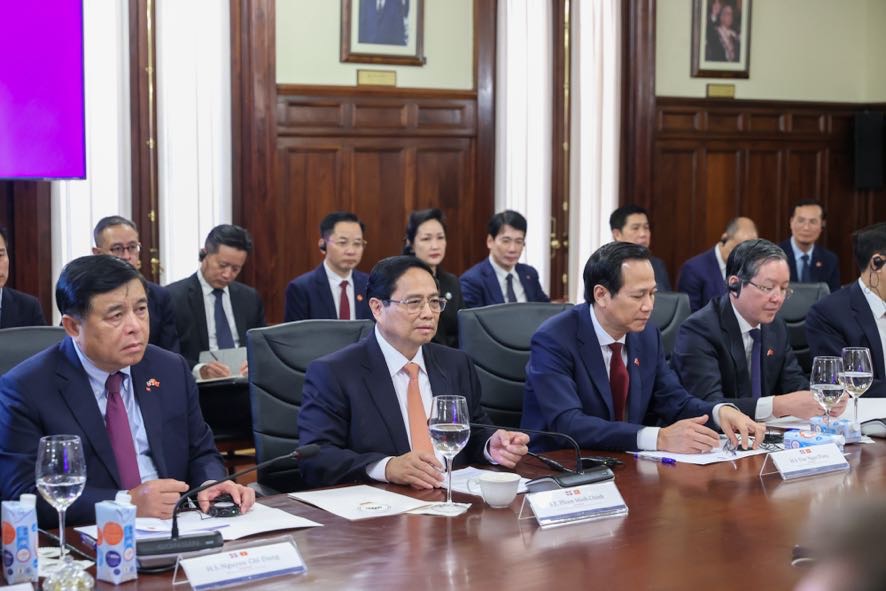 Thủ tướng Phạm Minh Chính hội đàm với Tổng thống Cộng hòa Dominica- Ảnh 4. Thủ tướng Phạm Minh Chính hội đàm với Tổng thống Cộng hòa Dominica- Ảnh 4.