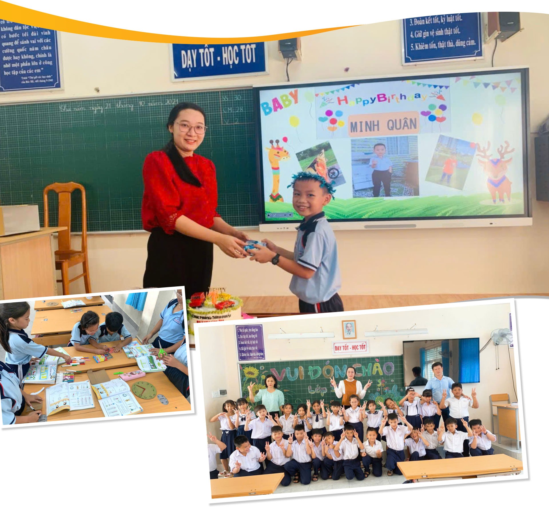 Cô giáo mang tuổi xuân 'gieo chữ' nơi sóng nước biển Đông Cô giáo mang tuổi xuân 'gieo chữ' nơi sóng nước biển Đông