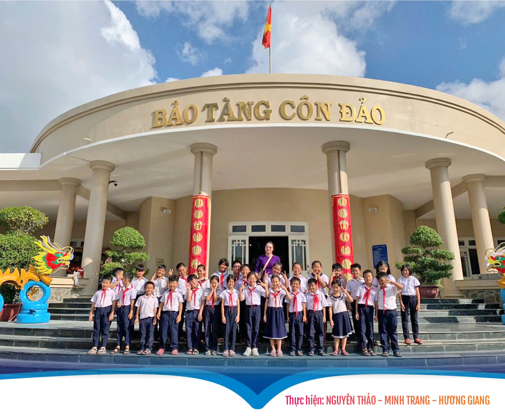 Cô giáo mang tuổi xuân 'gieo chữ' nơi sóng nước biển Đông Cô giáo mang tuổi xuân 'gieo chữ' nơi sóng nước biển Đông