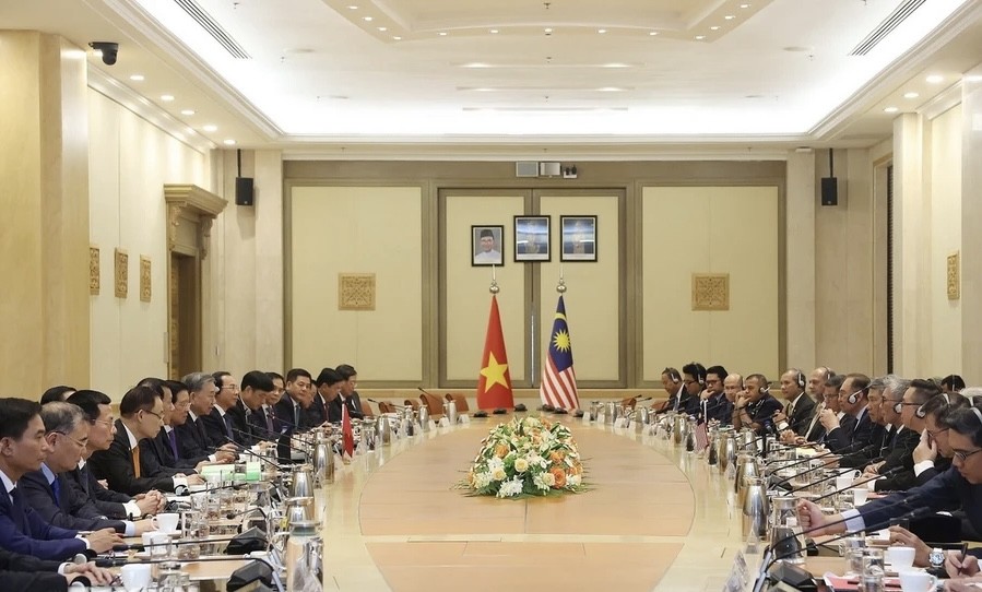 Bộ trưởng Nguyễn Hồng Diên tháp tùng Tổng Bí thư Tô Lam tham dự các hoạt động cấp cao tại Malaysia