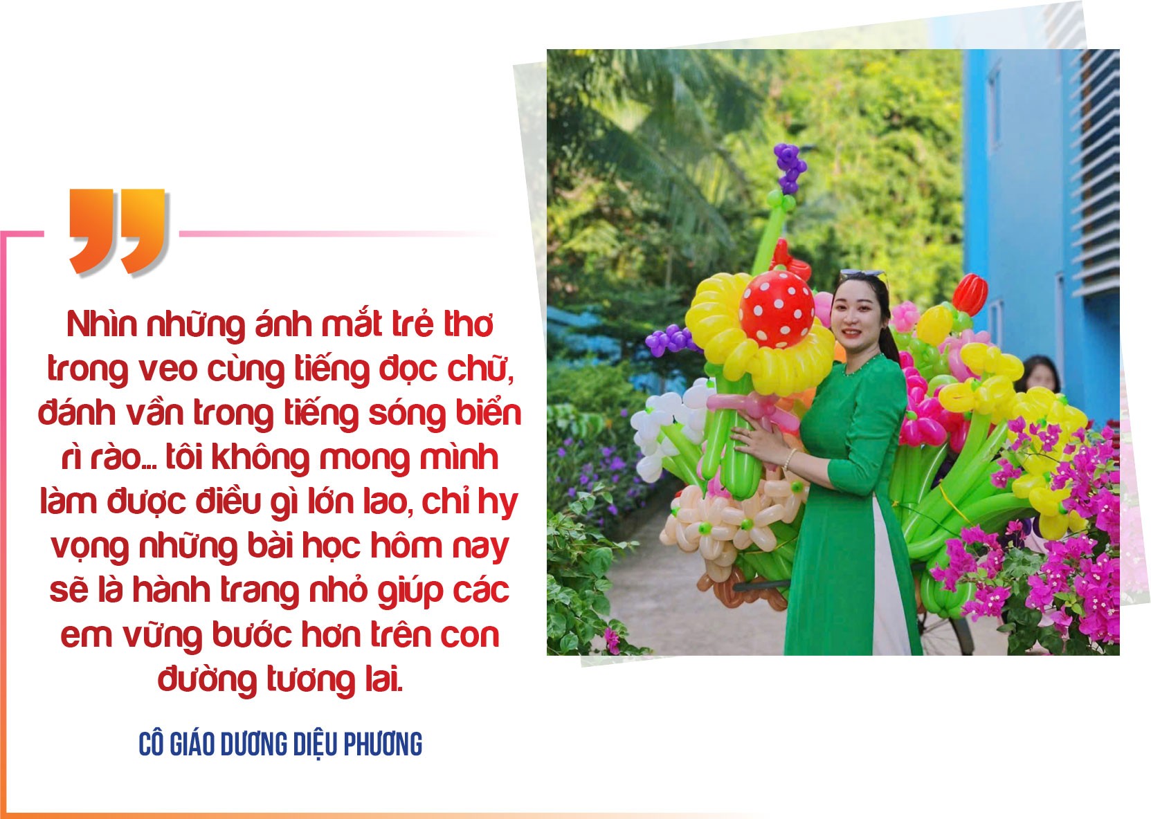 Cô giáo mang tuổi xuân 'gieo chữ' nơi sóng nước biển Đông Cô giáo mang tuổi xuân 'gieo chữ' nơi sóng nước biển Đông