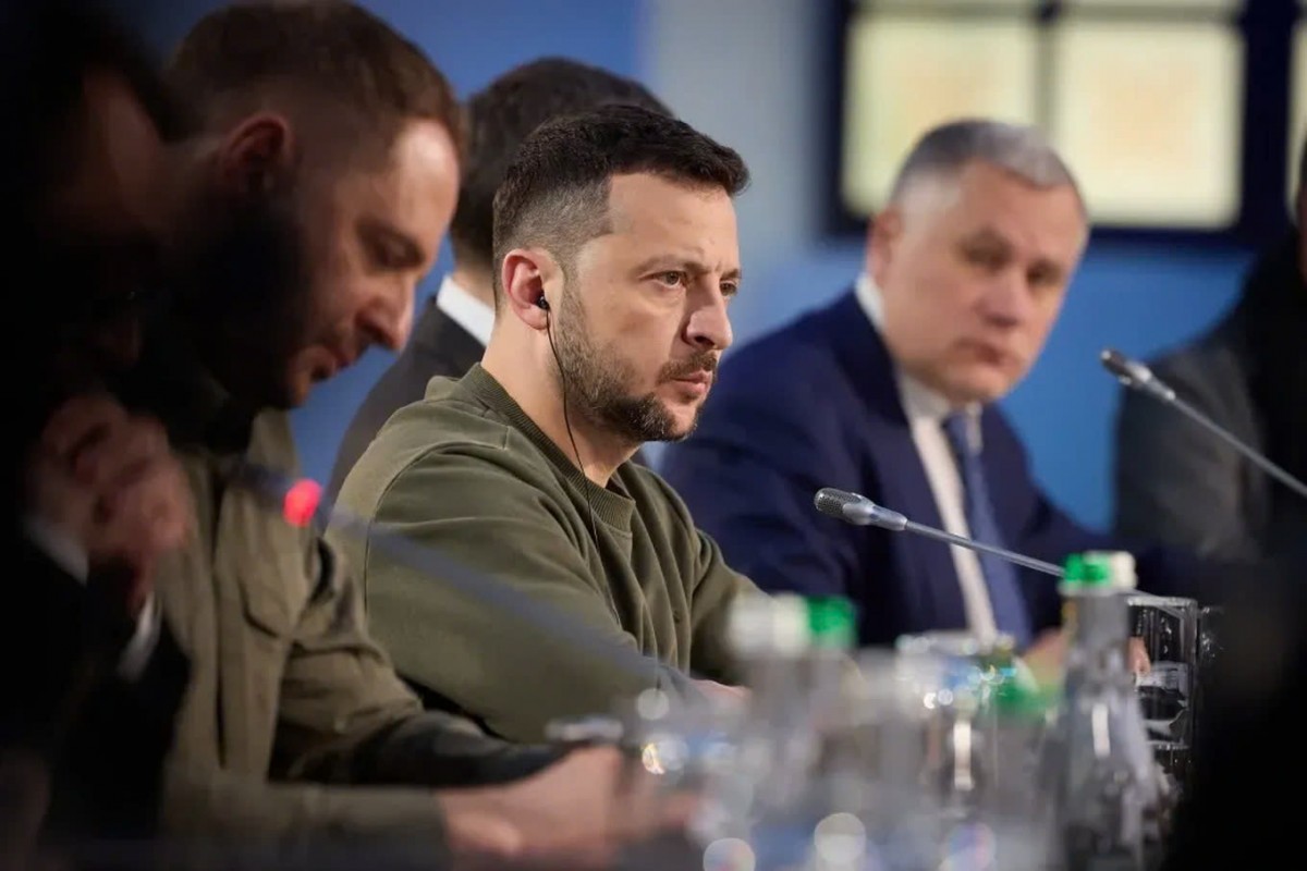 Tổng thống Ukraine Volodymyr Zelensky. Ảnh: The Kyiv Post