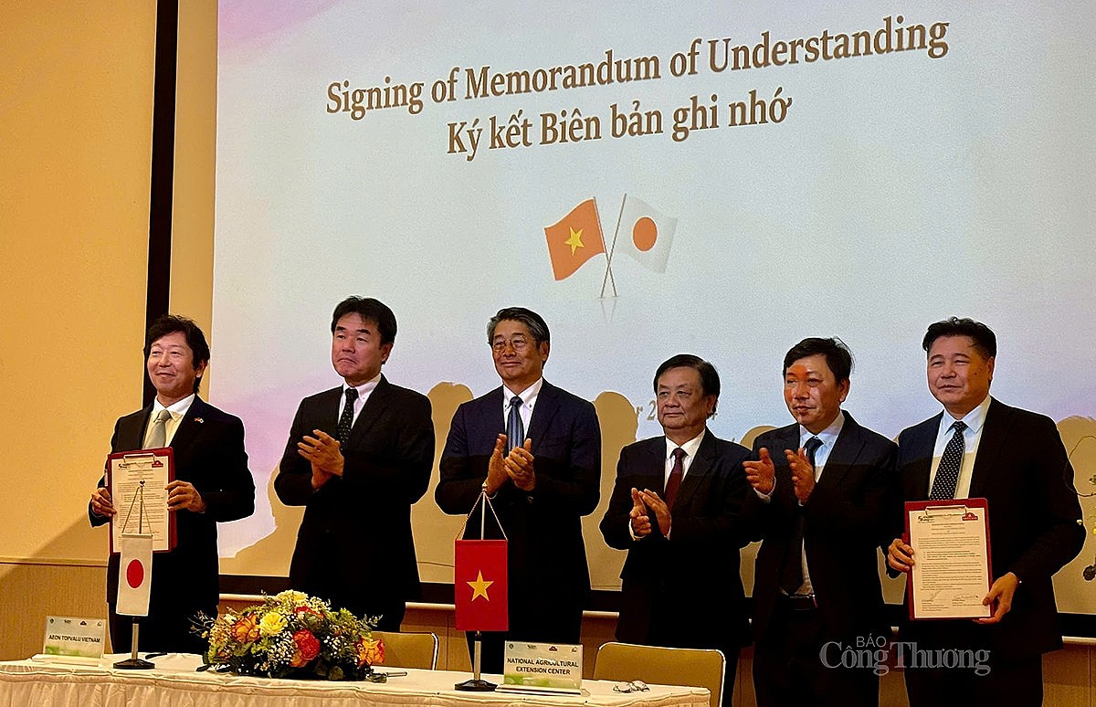 Biên bản ghi nhớ về nâng cao năng lực và kết nối thị trường cho người nông dân giữa Trung tâm Khuyến nông Quốc gia và Công ty AEON TOPVALU Việt Nam Biên bản ghi nhớ về nâng cao năng lực và kết nối thị trường cho người nông dân giữa Trung tâm Khuyến nông Quốc gia và Công ty AEON TOPVALU Việt Nam