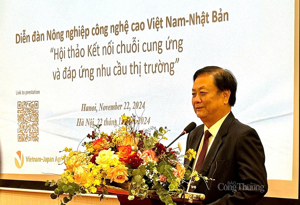 Bộ trưởng Bộ Nông nghiệp và Phát triển nông thôn Lê Minh Hoan phát biểu tại Hội thảo Bộ trưởng Bộ Nông nghiệp và Phát triển nông thôn Lê Minh Hoan phát biểu tại Hội thảo