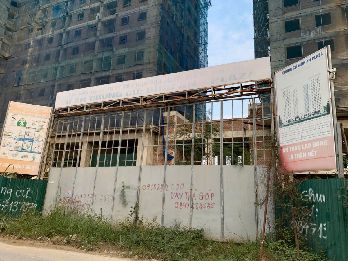 Thanh Hóa: Sống bất an bên cạnh Chung cư Bình An Plaza