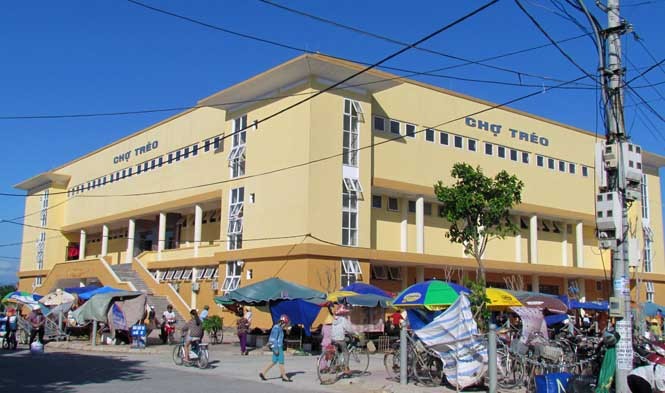 Chợ Tréo tại huyện Lệ Thuỷ, tỉnh Quảng Bình