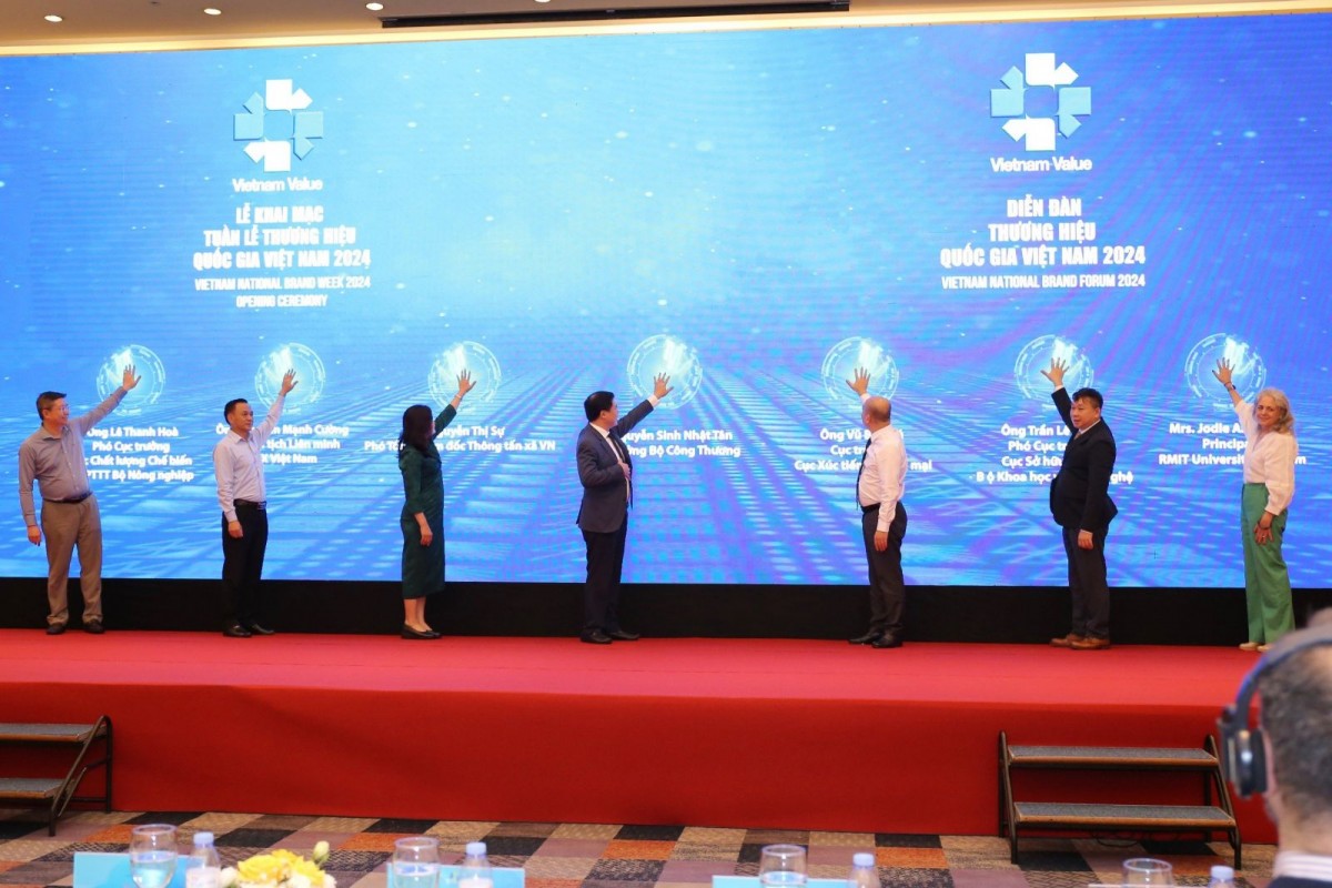 Khai mạc Tuần lễ Thương hiệu Quốc gia Việt Nam năm 2024 Khai mạc Tuần lễ Thương hiệu Quốc gia Việt Nam năm 2024