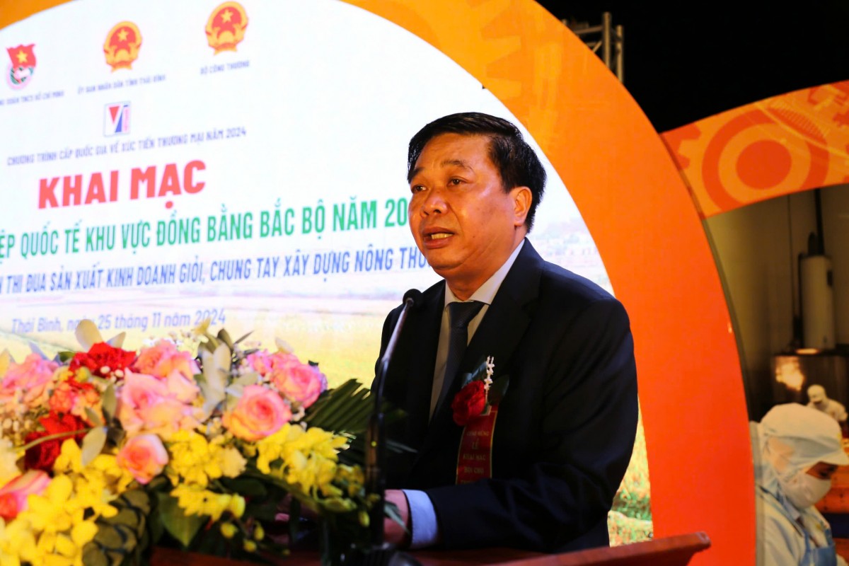 Khai mạc Hội chợ nông nghiệp quốc tế đồng bằng Bắc Bộ 2024 tại Thái Bình Khai mạc Hội chợ nông nghiệp quốc tế đồng bằng Bắc Bộ 2024 tại Thái Bình