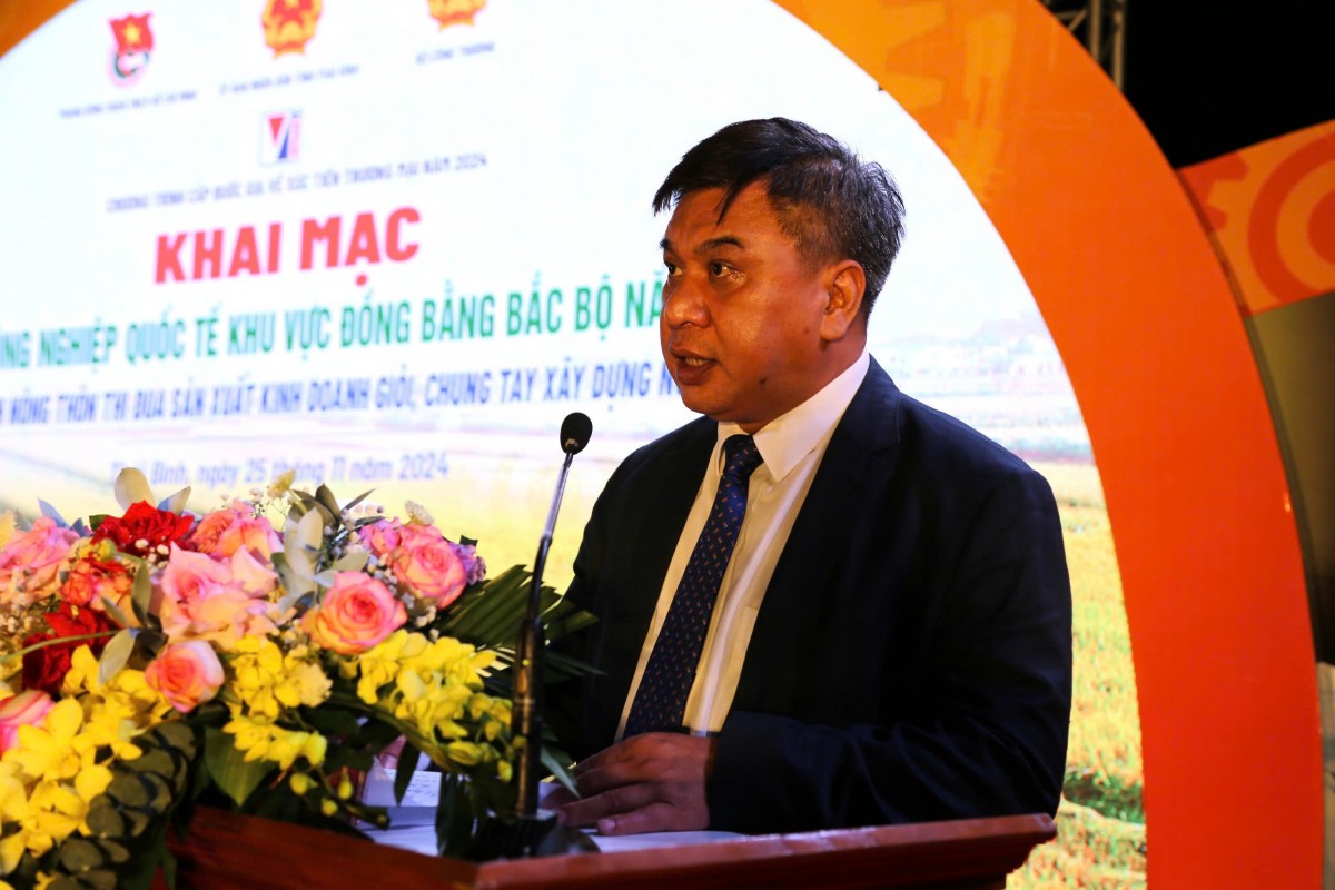 Khai mạc Hội chợ nông nghiệp quốc tế đồng bằng Bắc Bộ 2024 tại Thái Bình Khai mạc Hội chợ nông nghiệp quốc tế đồng bằng Bắc Bộ 2024 tại Thái Bình