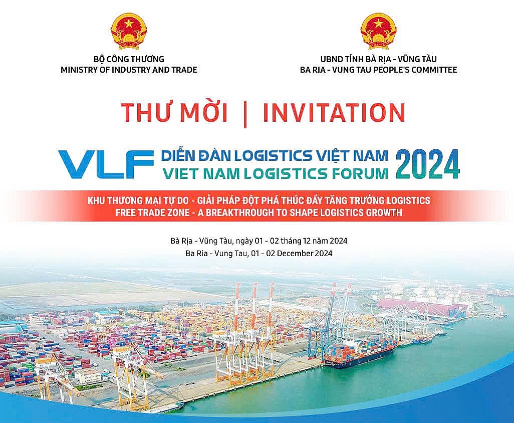 Ngày 1-2/12, sẽ diễn ra Diễn đàn Logistics Việt Nam 2024 Ngày 1-2/12, sẽ diễn ra Diễn đàn Logistics Việt Nam 2024