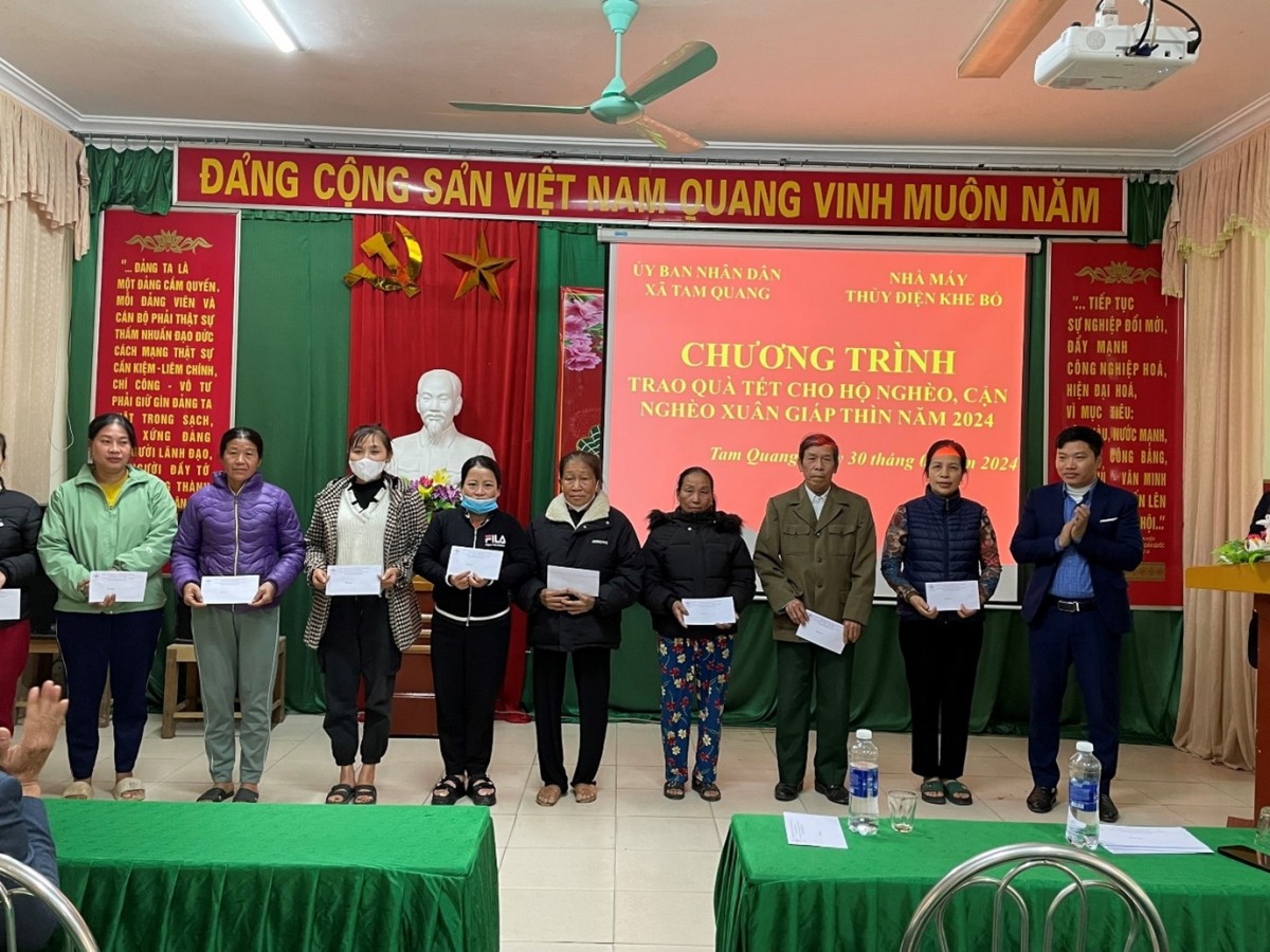 Nhà máy thủy điện Khe Bố tích cực thực hiện công tác an sinh xã hội Nhà máy thủy điện Khe Bố tích cực thực hiện công tác an sinh xã hội