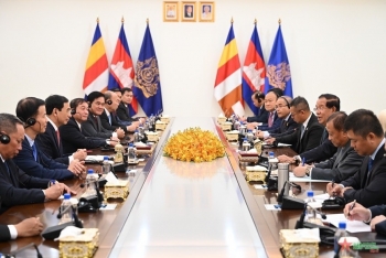 Hoạt động của Bộ trưởng Bộ Quốc phòng Phan Văn Giang tại Campuchia