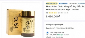 Thận trọng trước loạt sản phẩm hỗ trợ sức khỏe bán trái phép trên thương mại điện tử