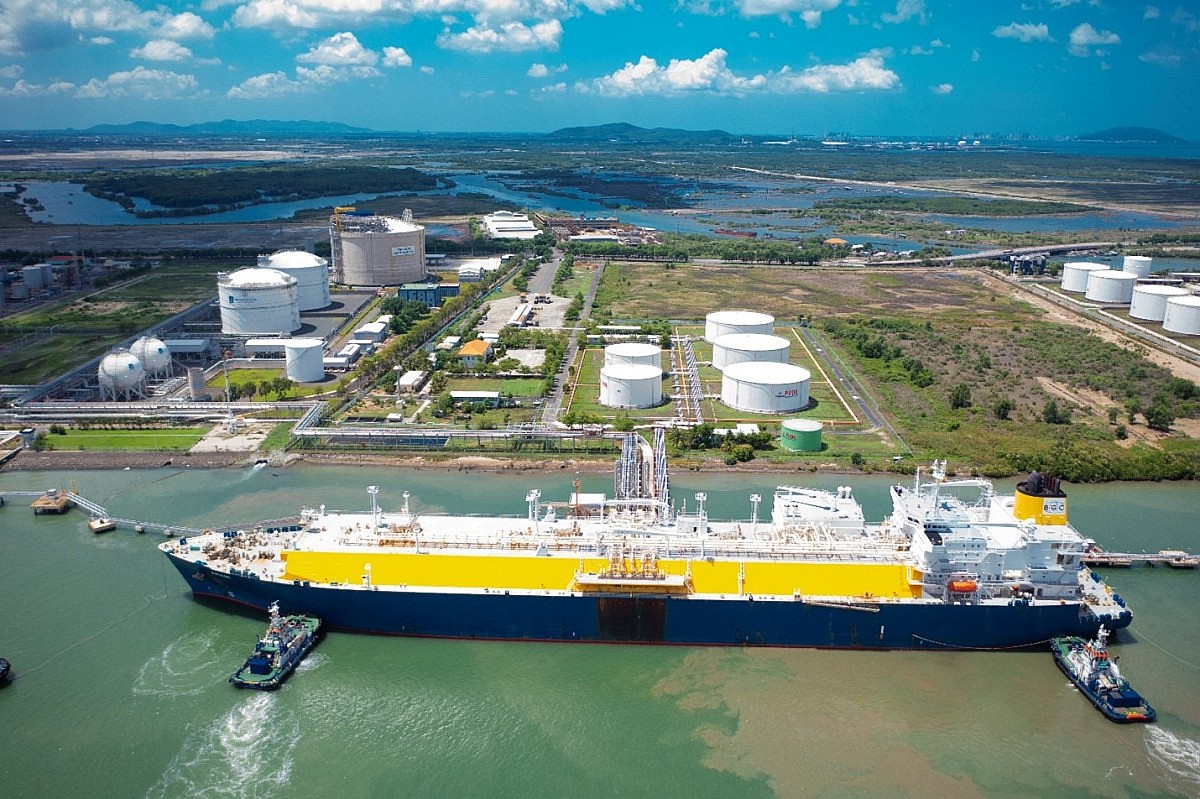 Tàu vận chuyển LNG và Kho chứa LNG tại Thị Vải Tàu vận chuyển LNG và Kho chứa LNG tại Thị Vải